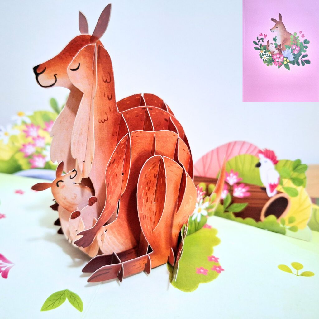 Card Mavens Kangaroo Love