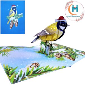 Blue Tit Card Mavens